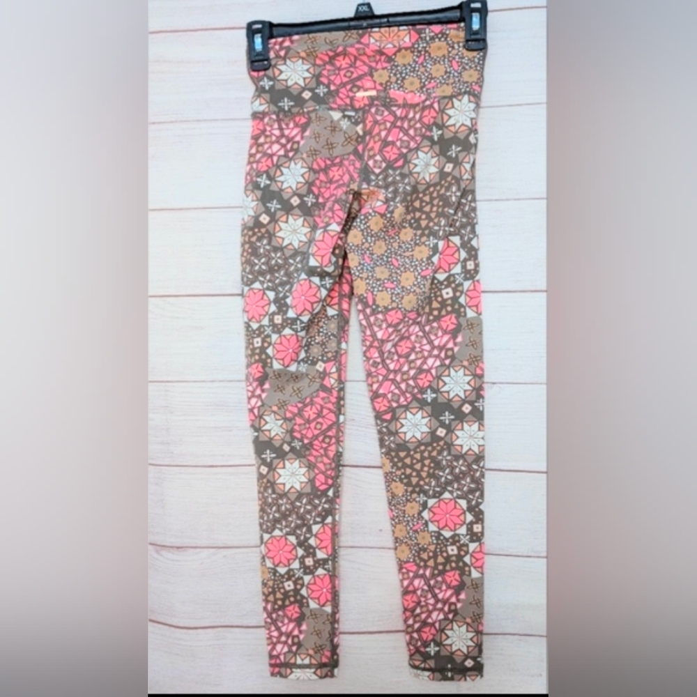 Nwot RARE Aerie Beautiful Colorful Bohemian Pattern Leggings Size Small - Picture 3 of 7